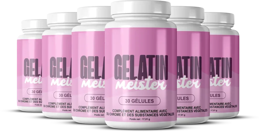 Flacons de Gelatin Meister